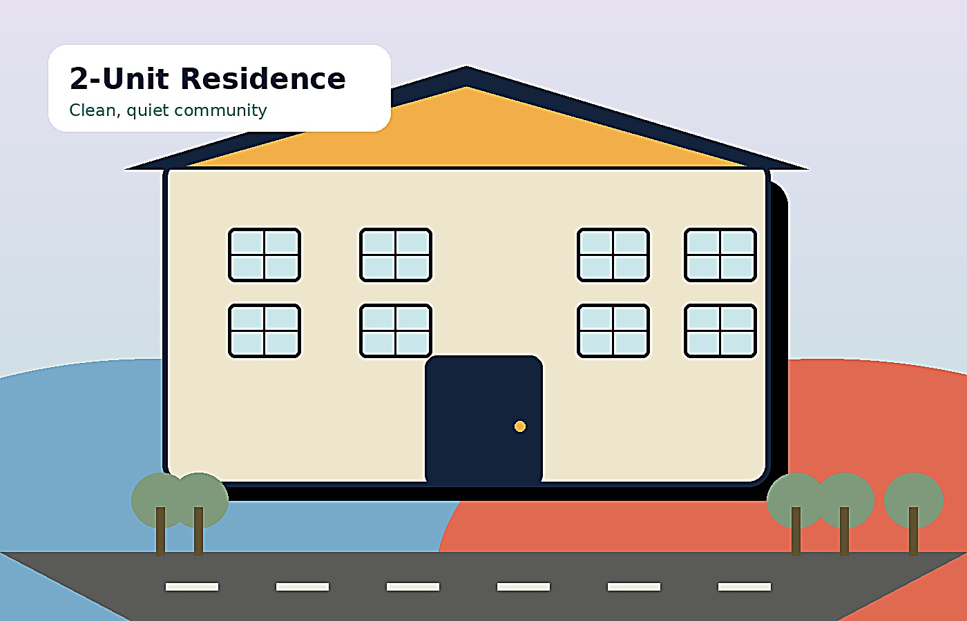 2-unit supportive living residence